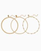 Charming Charlie Soho Anklet Set