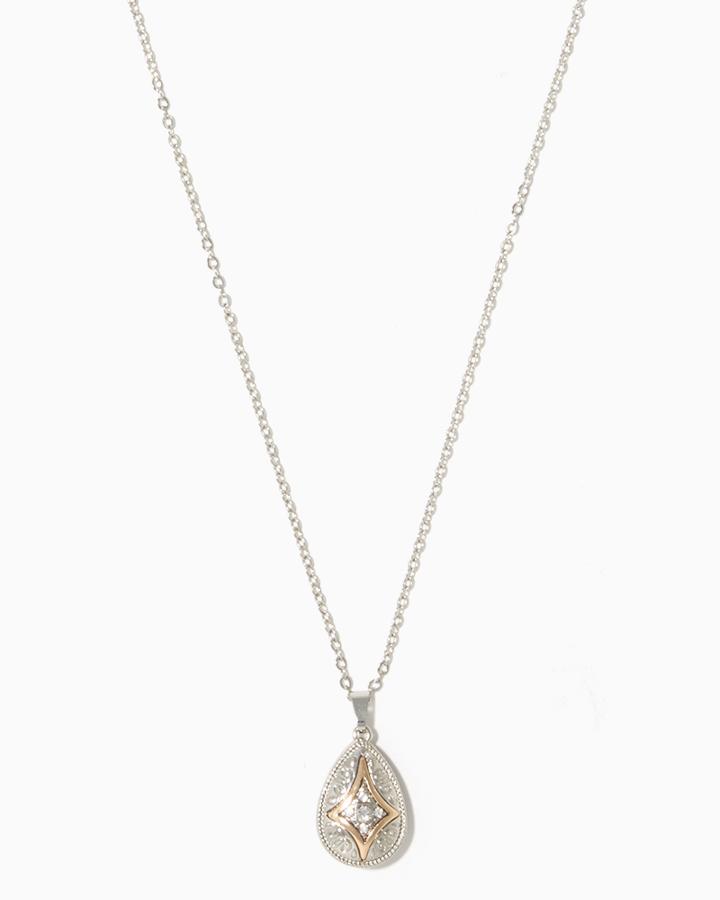 Charming Charlie North Star Pendant Necklace