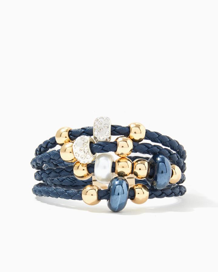 Charming Charlie Braided Layer Slider Bracelet