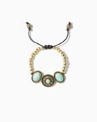 Charming Charlie Turquoise Slip & Pull Bracelet