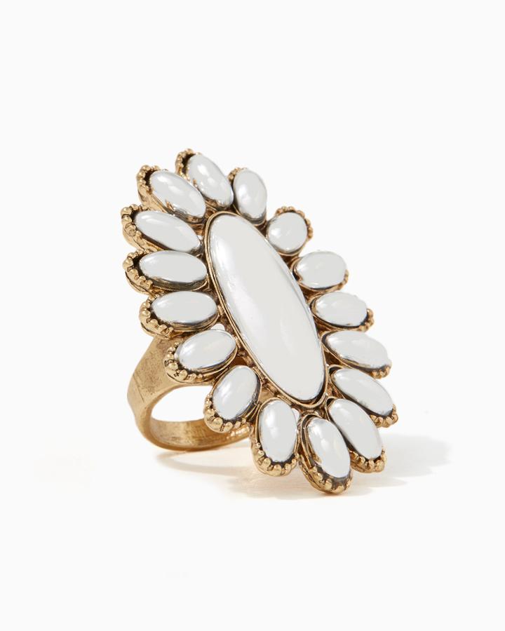 Charming Charlie Rey Faceted Ring