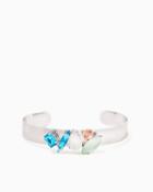 Charming Charlie Color Shimmer Cuff Bracelet