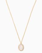 Charming Charlie Iridescent Halo Pendant Necklace