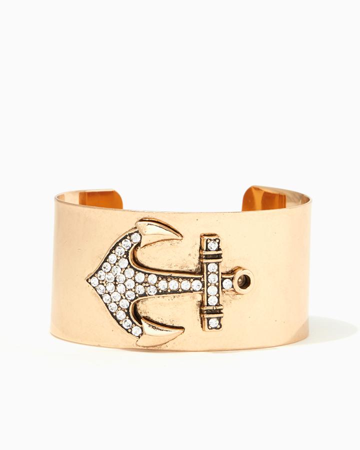 Charming Charlie Admiral Anchor Cuff