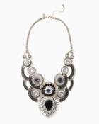Charming Charlie Kaleidoscope Bejeweled Bib Necklace