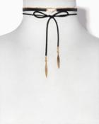 Charming Charlie Thread Up Choker Set