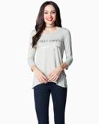 Charming Charlie I Just Can't Athleisure Top
