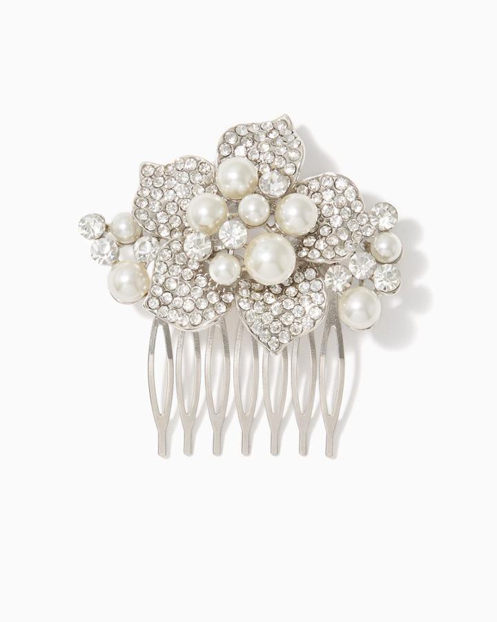 Charming Charlie Grazi Floral Hair Comb