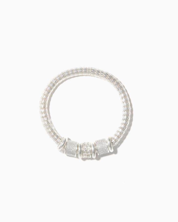 Charming Charlie Futurist Stardust Stretch Bracelet