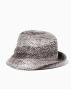 Charming Charlie Knit Flip Cloche Hat
