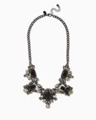 Charming Charlie Fab Cluster Statement Necklace