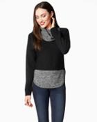 Charming Charlie Sunday Cowl Neck Sweater