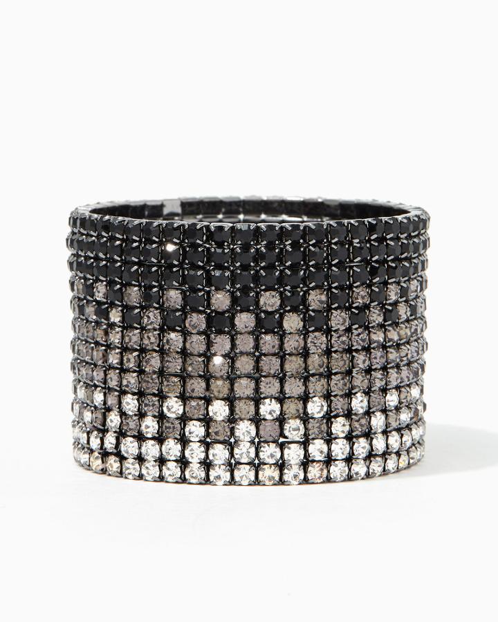 Charming Charlie Sparkling Ombre Stretch Bracelet