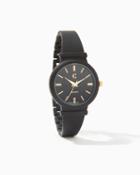 Charming Charlie Sign Of The Times Matte Metal Watch