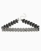 Charming Charlie Sparkling Stone Choker Necklace