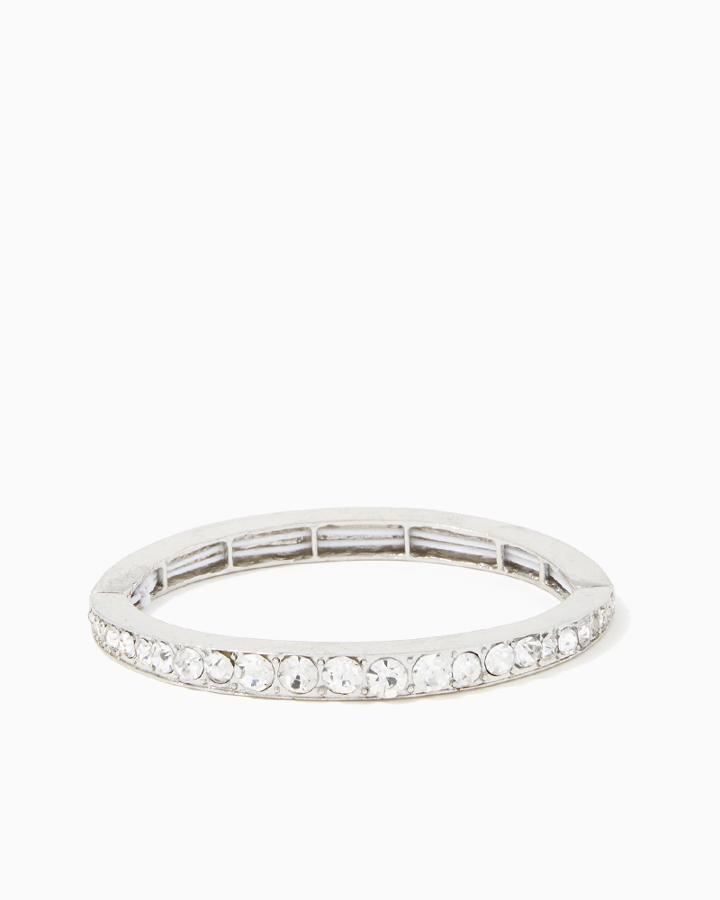 Charming Charlie Giselle Pav Stretch Bracelet
