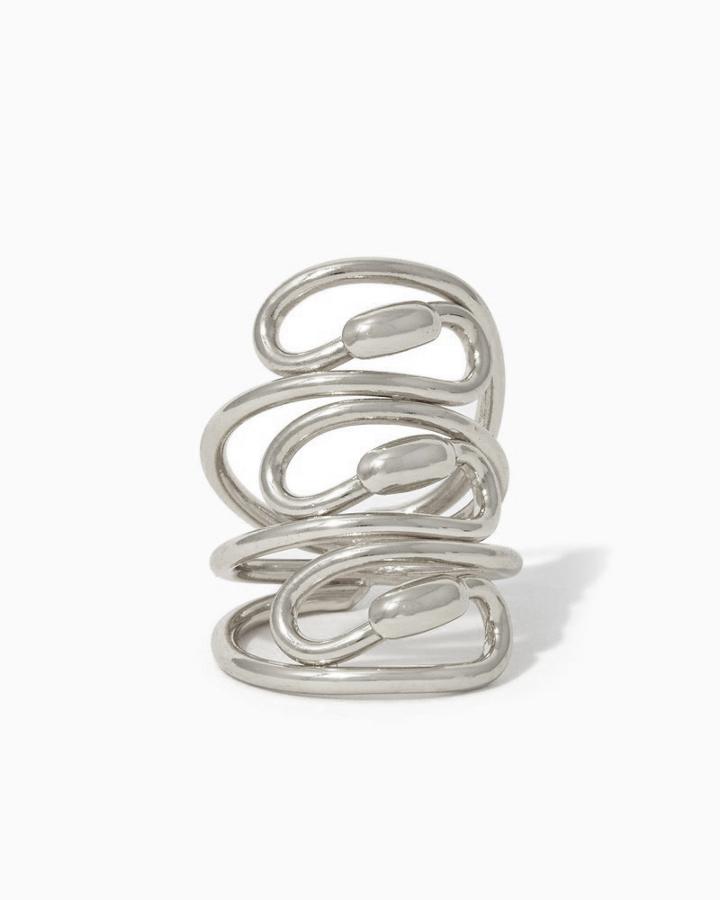 Charming Charlie Wire Swirl Ring