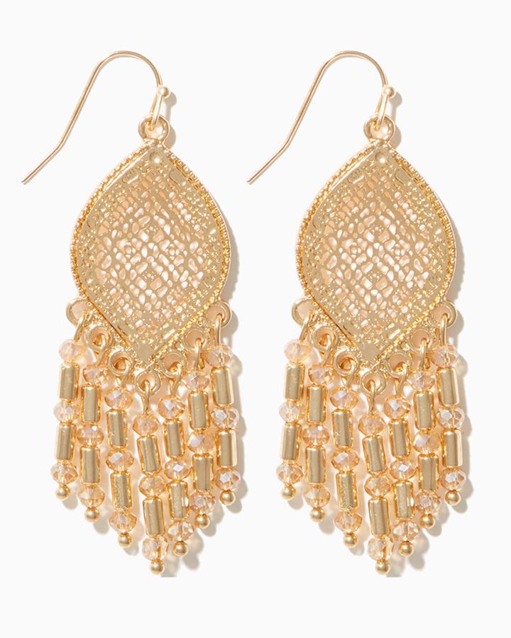 Charming Charlie Marra Tassel Drop Earrings