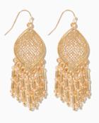Charming Charlie Marra Tassel Drop Earrings