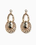 Charming Charlie Yvette Faceted Teardrop Earrings