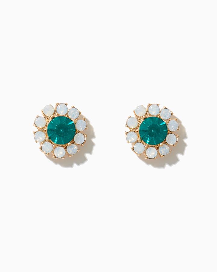 Charming Charlie Razzle Dazzle Rhinestone Earrings