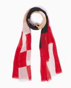 Charming Charlie Sequin Colorblock Scarf