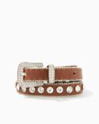 Charming Charlie Howdy Rhinestone Boot Straps