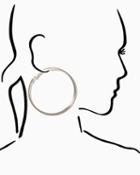 Charming Charlie Water Wave Textured Hoops