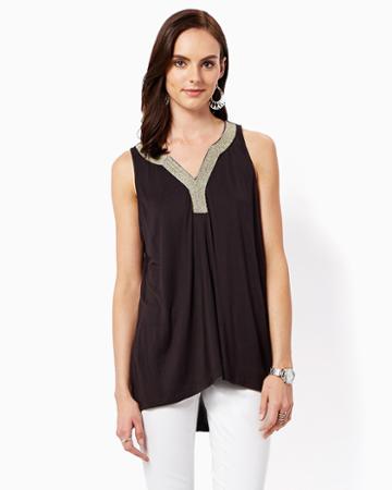 Charming Charlie Hemera Goddess Top