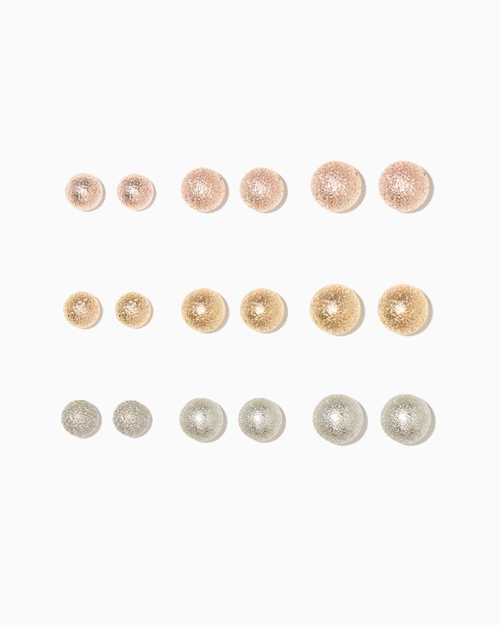 Charming Charlie Balls Of Fire Earring Set