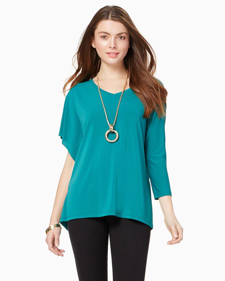 Charming Charlie Lauryl One Shoulder Blouse
