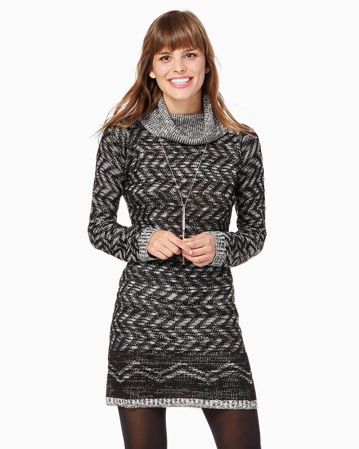 Charming Charlie Marisa Turtle Neck Dress
