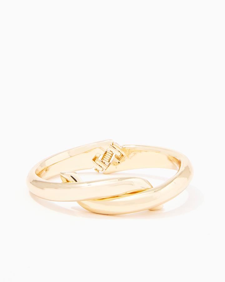 Charming Charlie Twisted Hinge Cuff Bracelet
