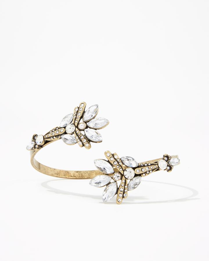Charming Charlie Quinn Rhinestone Cuff Bracelet
