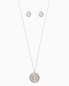 Charming Charlie Great Medallion Pendant Necklace