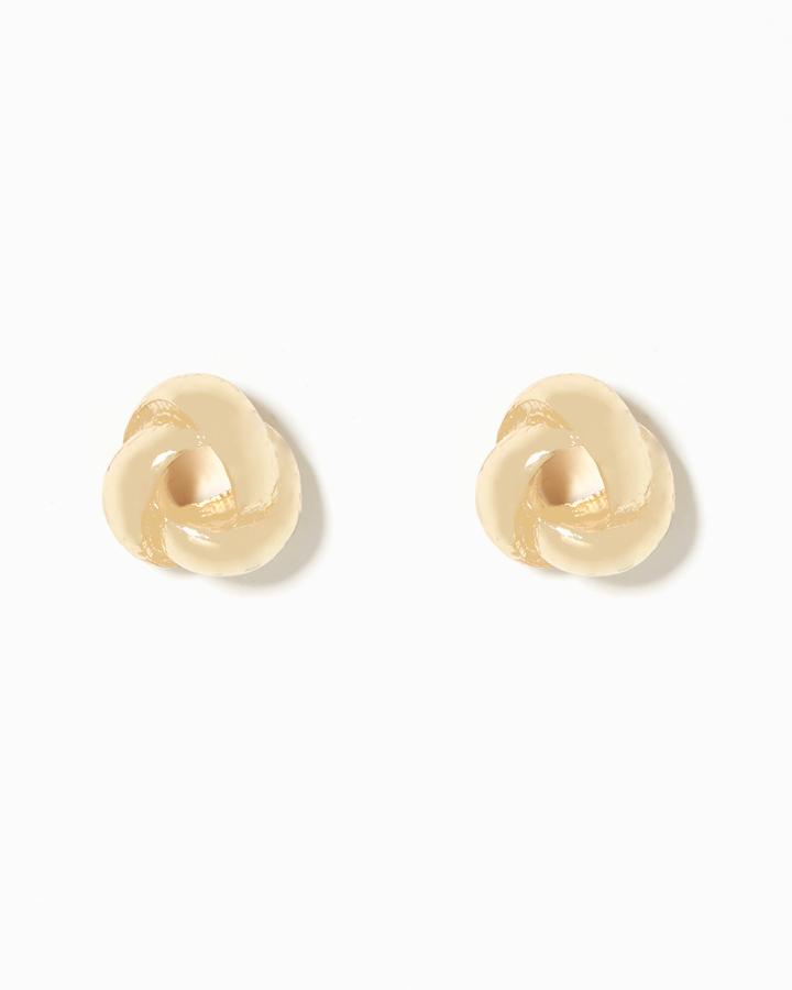 Charming Charlie Spiral Button Earrings