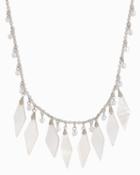 Charming Charlie Dagger Shell Statement Necklace