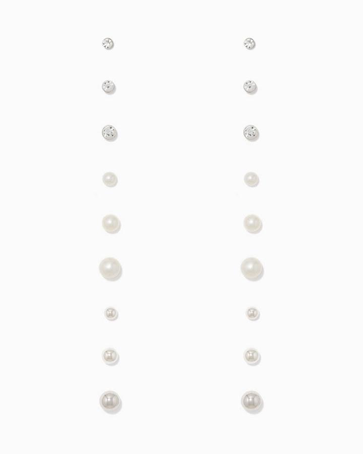 Charming Charlie Graduated Stud Earring Set