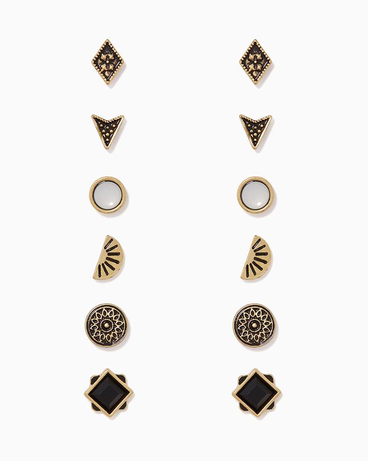 Charming Charlie Mismatched Stud Set