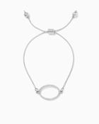 Charming Charlie Oval Sparkle Slip & Pull Bracelet