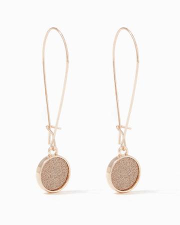 Charming Charlie Stardust Coins Earrings