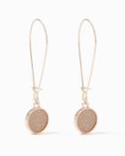 Charming Charlie Stardust Coins Earrings