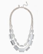 Charming Charlie Gleaming Layered Necklace