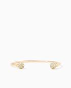 Charming Charlie Double Gems Open Cuff