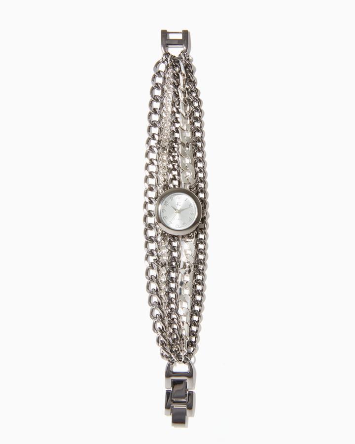 Charming Charlie Chain Reaction Bracelet Watch