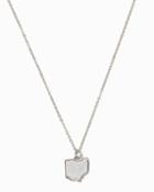 Charming Charlie Ohio State Stardust Pendant Necklace