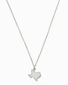Charming Charlie Texas State Stardust Pendant Necklace