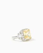 Charming Charlie Sunshine Sparkle Cocktail Ring