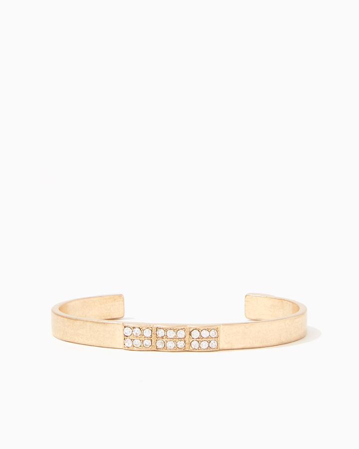 Charming Charlie Skyy Bar Open Cuff
