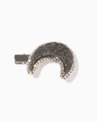 Charming Charlie Druzy Crescent Moon Hair Clip